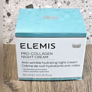 ELEMIS Pro-Collagen Night Cream 1 Oz FULL SIZE NEW